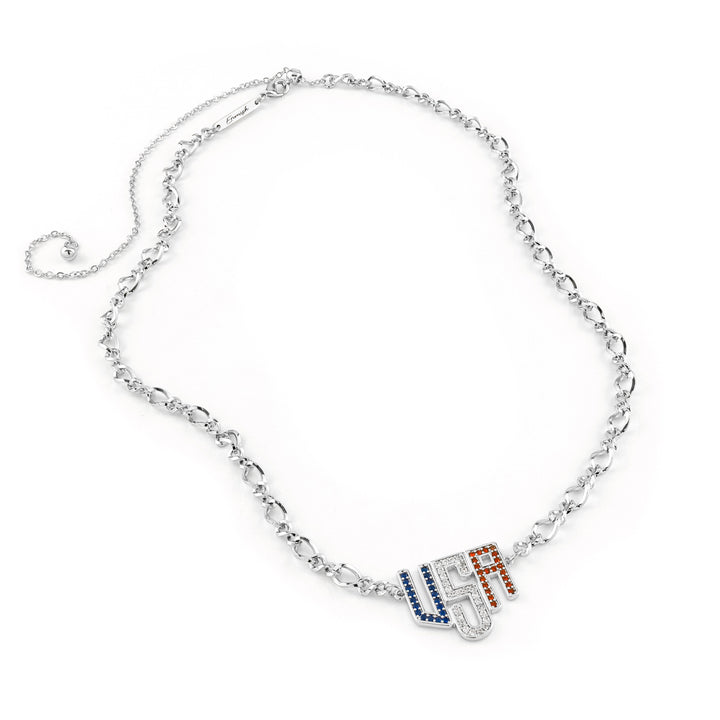 USA Necklace Gold