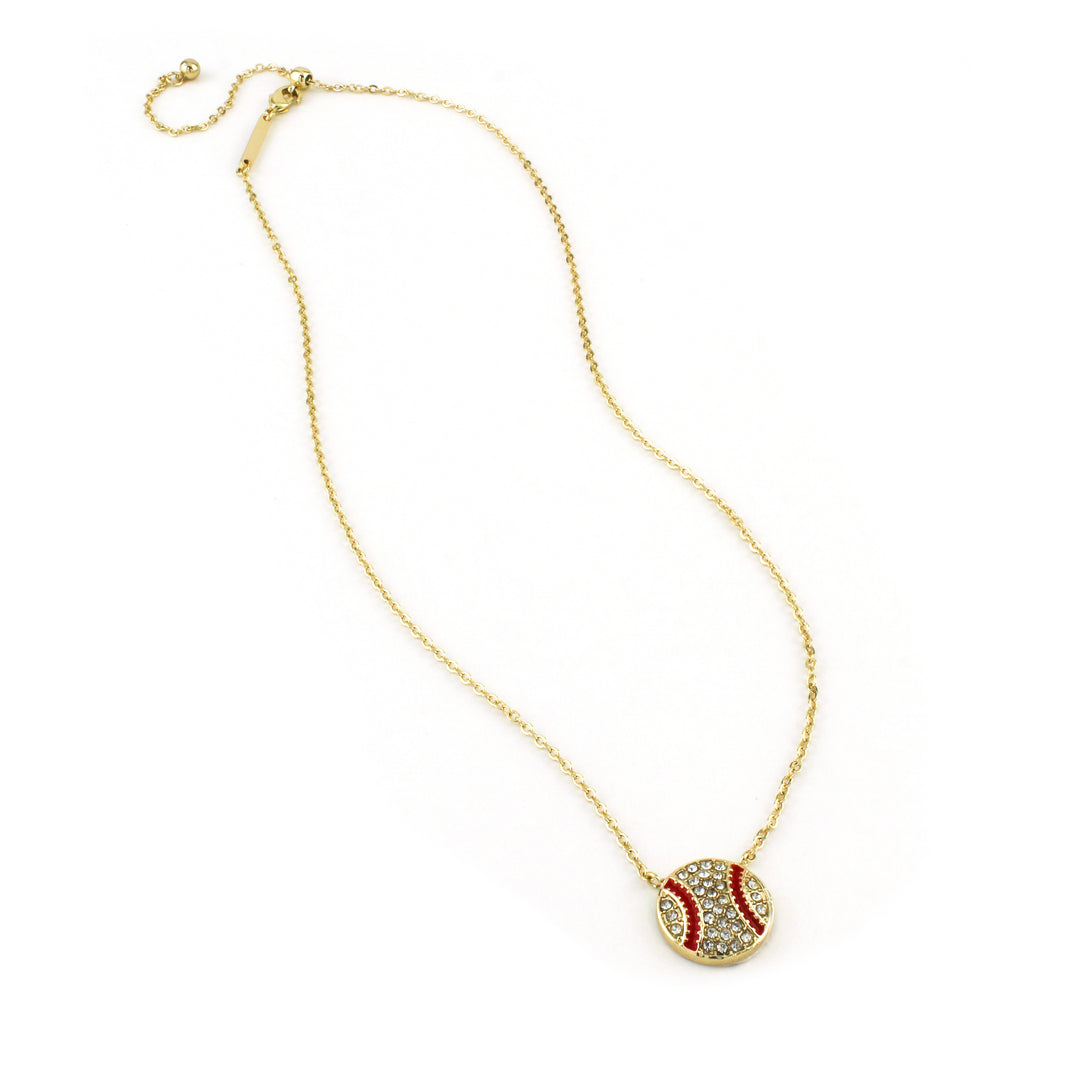 Sporty Necklace Baseball