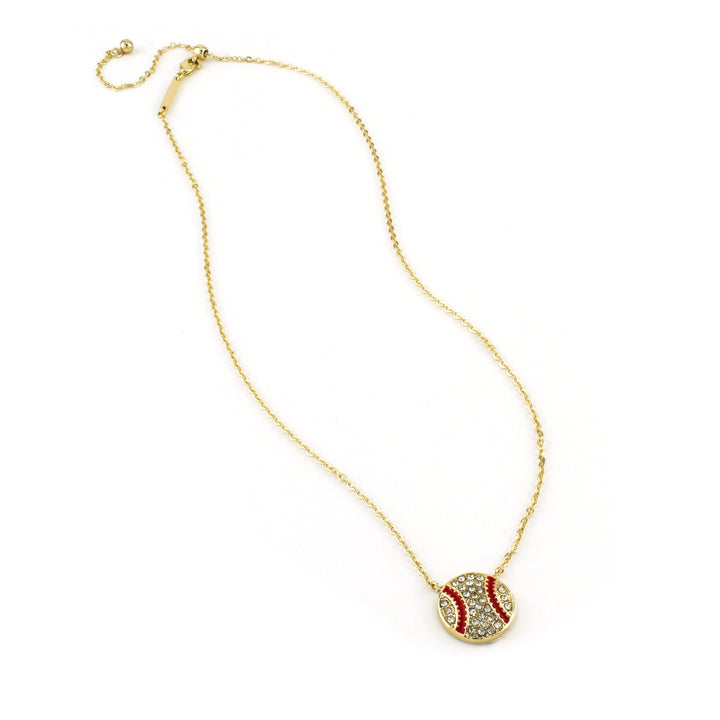 Sporty Necklace Baseball