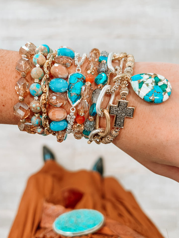 Druzy Cross