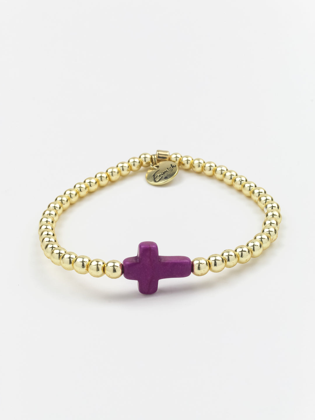 Cross Single Gold/Purple