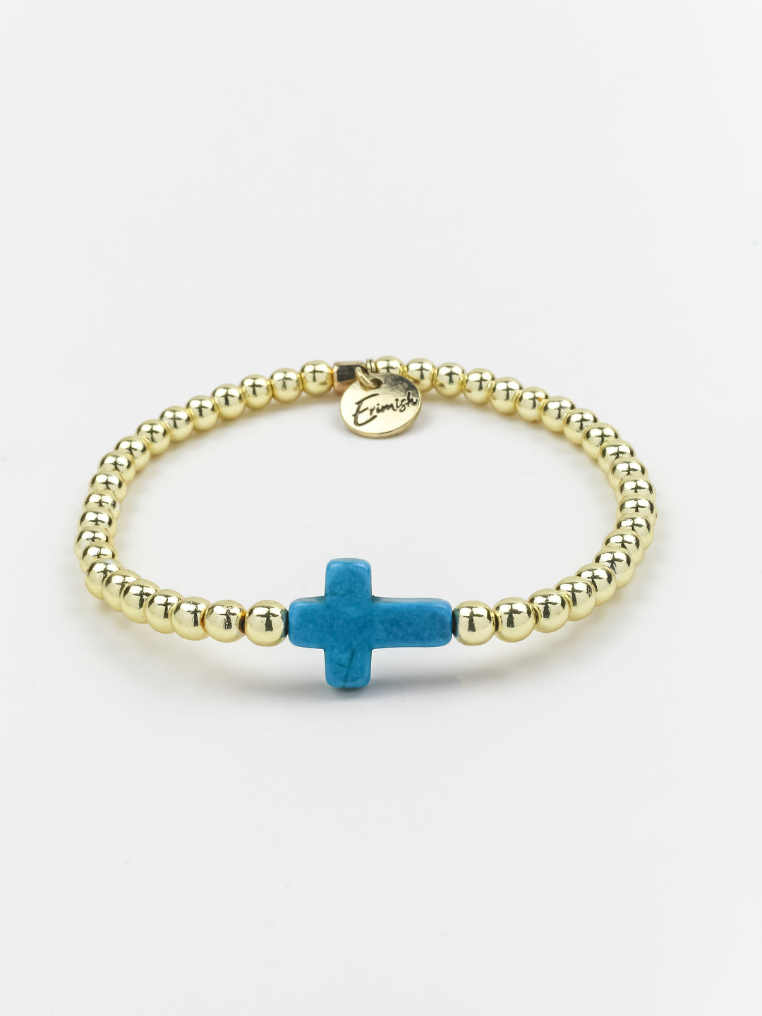 Cross Single Gold/Turq
